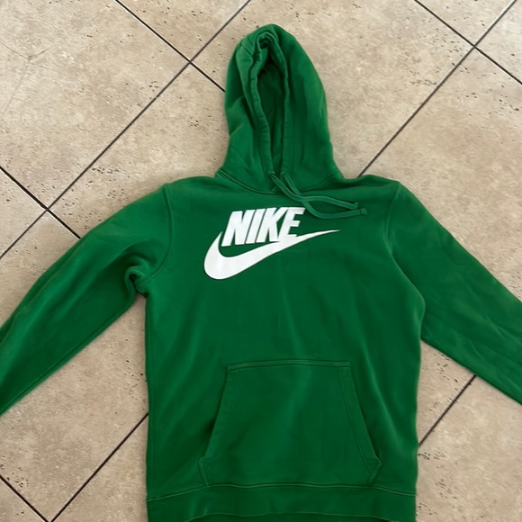 Nike Shirts Green Nike Hoodie Size M In Mens Poshmark